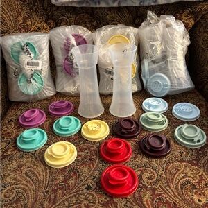 NWT Tupperware Lg Salt/Pepper shakers (multiple colors available)